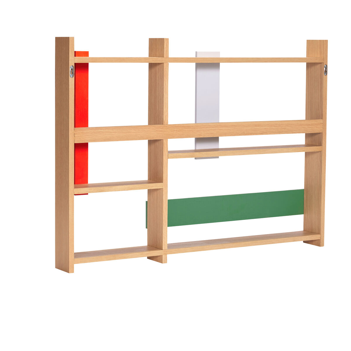 Arki Wall Shelf/Magazine Holder Natural/Multicolour - Hübsch