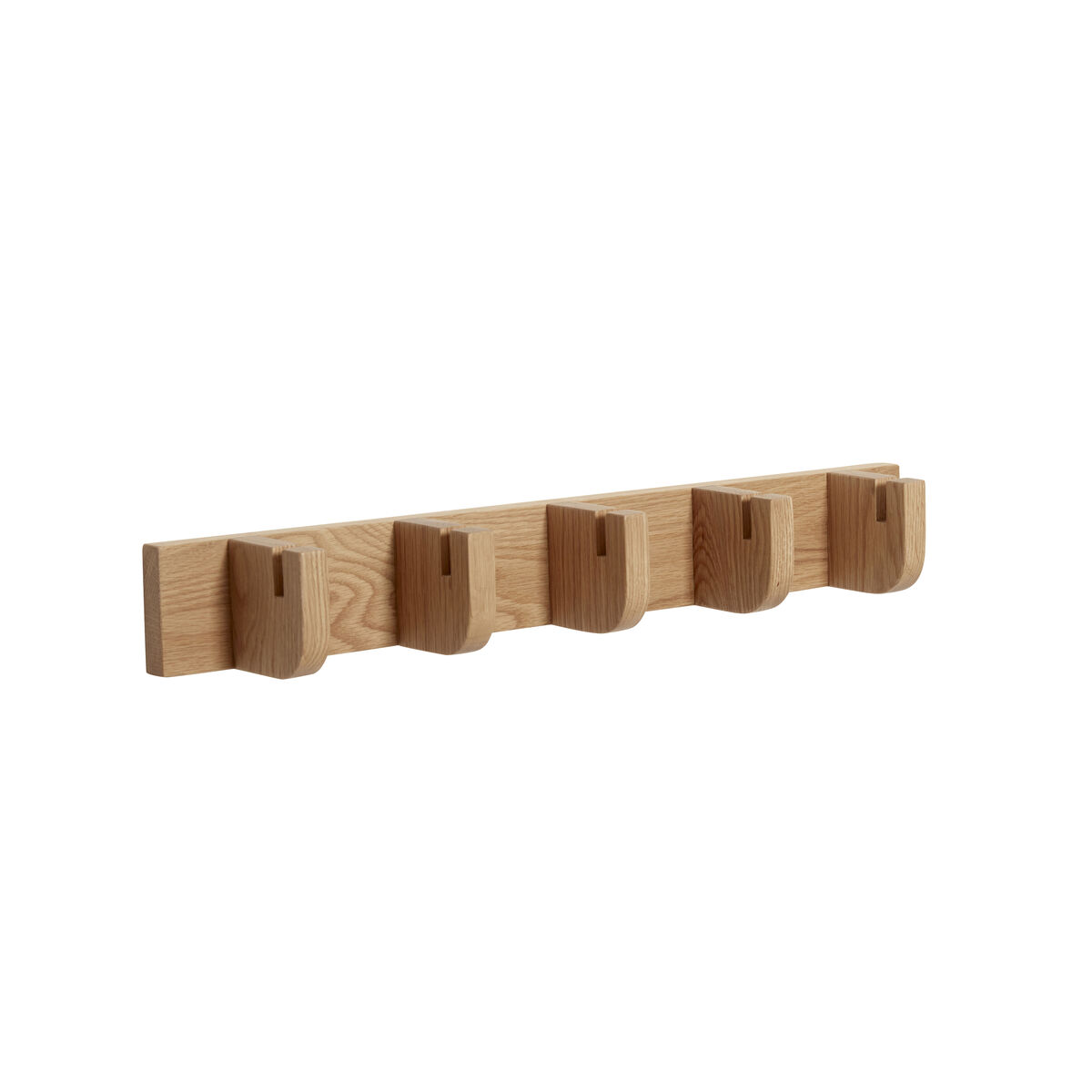 Nomad Coatrack 5 Hooks Small Natural - Hübsch
