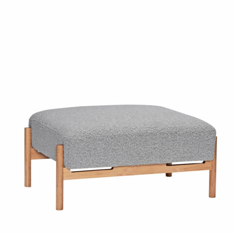 Moment Pouffe Grey