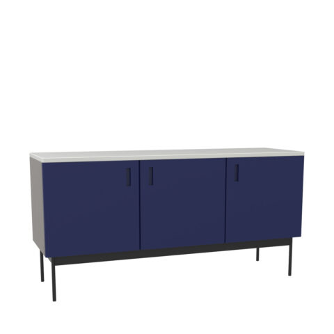 Study Console Table Dark blue