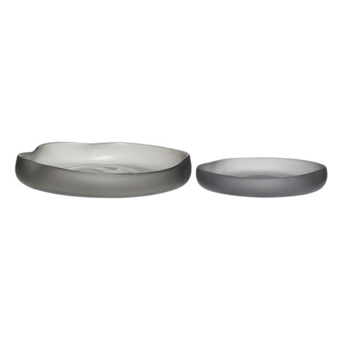 Bow Bowls Grey (set of 2)