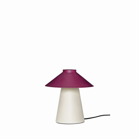 Chipper Lampe de table Sable/Burgundy