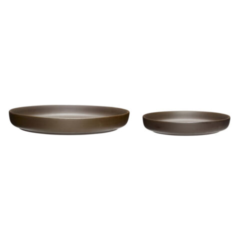 Clay Platten Braun (2er Set)