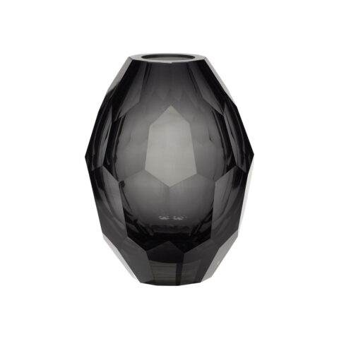 Facet Vase Grey