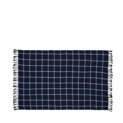 Flok Plaid Dark blue