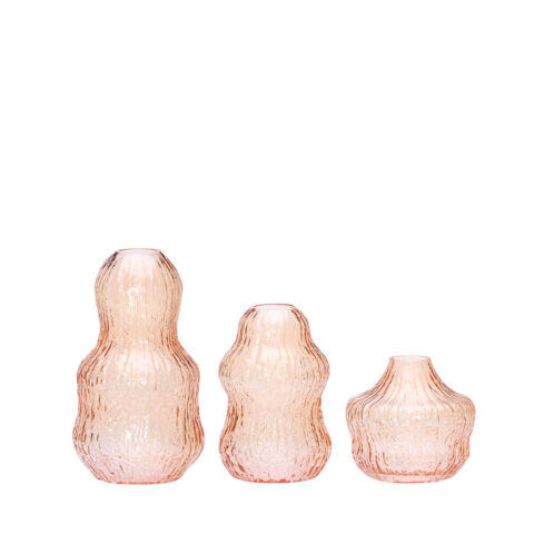Fuyu Vases Orange (set of 3)