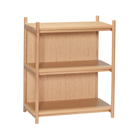 Heritage Shelf Unit Small Natural
