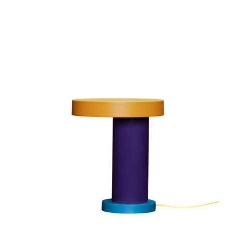 Magic Lampe de table Violet/Jaune