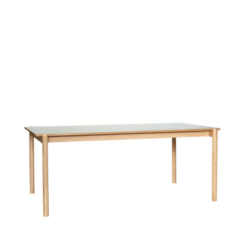 Oblique Dining Table Rectangular Grey