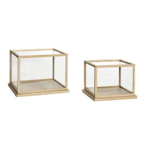 Spectacle Display Boxes Small Natural (set of 2)
