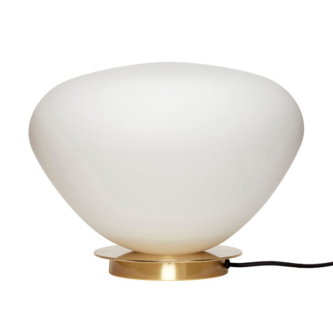 Bean Table Lamp White
