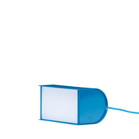 Book Lampe de table Bleu pétrole