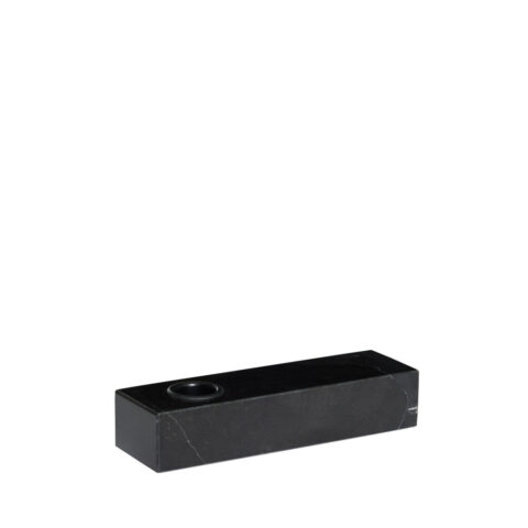 Brick Kerzenhalter Schwarz