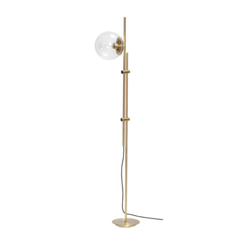 Bubble Floor Lamp Brass