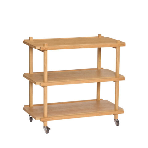 Crayon Servierwagen Naturfarben