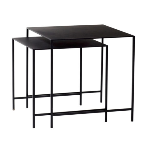 Duo Side Table Black (set of 2)