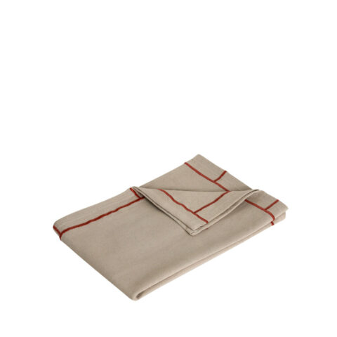 Easypeasy Geschirrtuch Beige/Rot