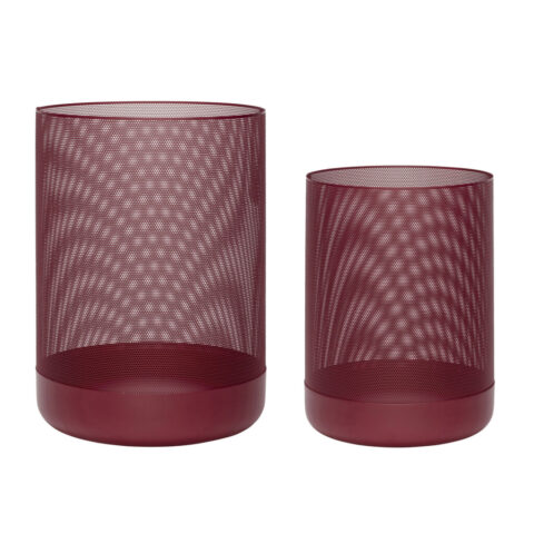 Edge Baskets Burgundy (set of 2)