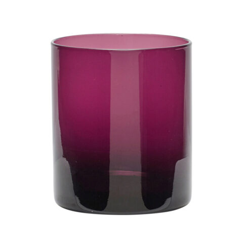 Flicker Tealight Holder Burgundy