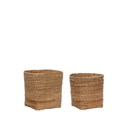 Gentle Körbe Naturfarben (2er Set)