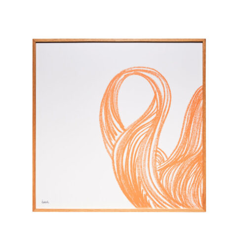 Hello Rahmen 80x80 Naturfarben