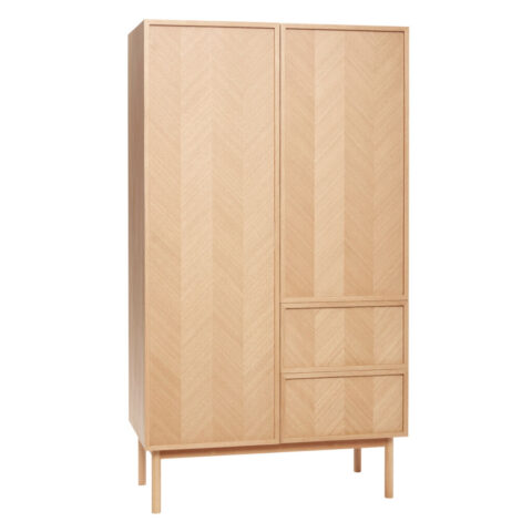 Herringbone Kleiderschrank Large Naturfarben