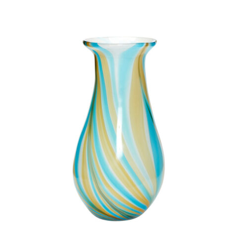 Kaleido Vase Blau/Gelb