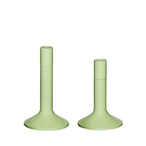Kindred Candleholder Light green (set of 2)