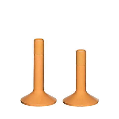 Kindred Candleholder Orange (set of 2)