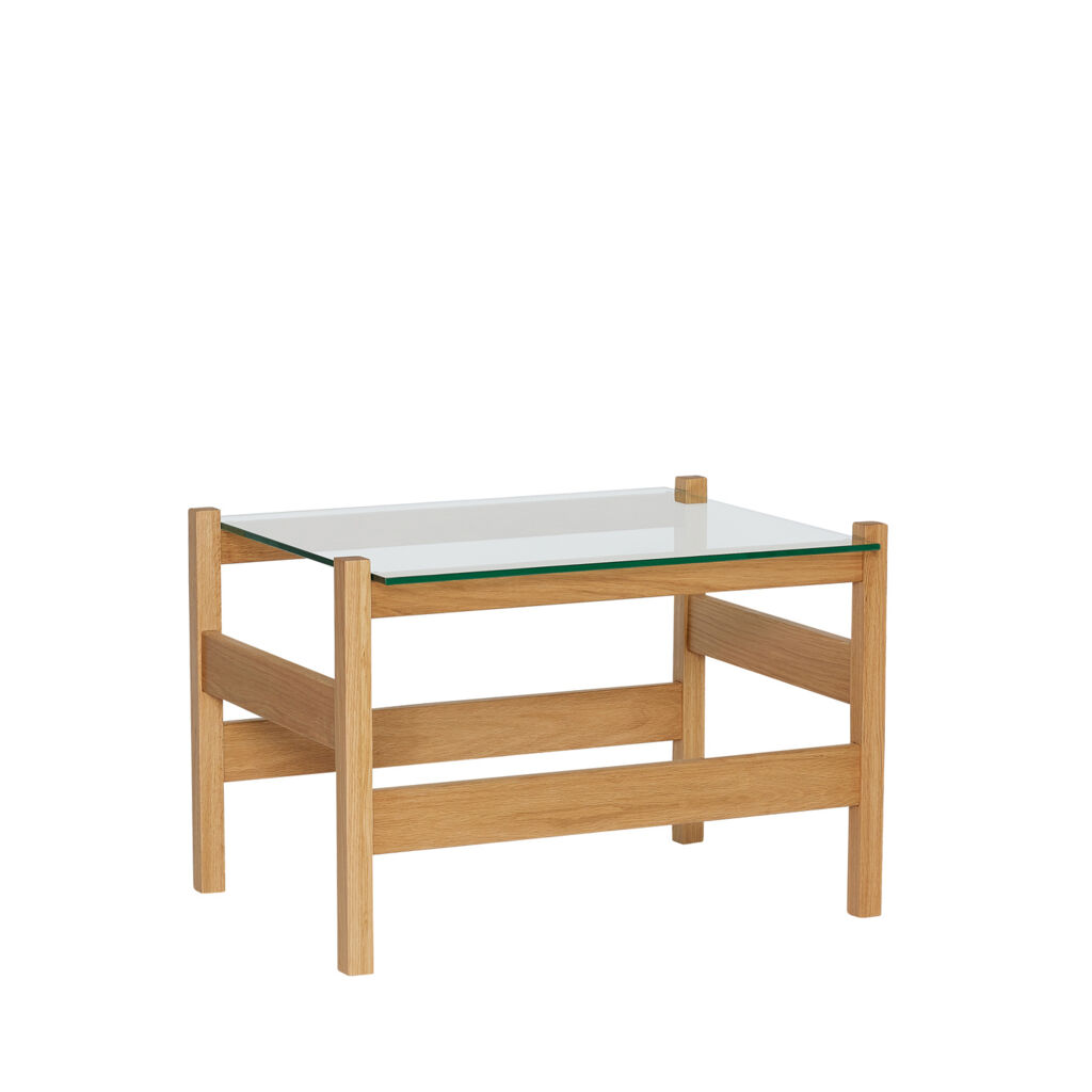 Ledge Side Table Natural - Hübsch