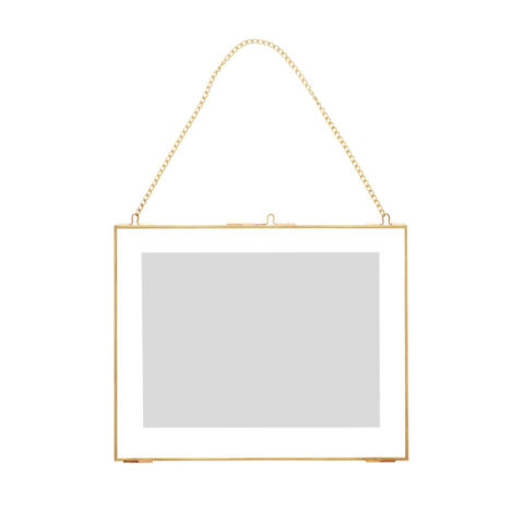 Loft Frame Chained Small Brass