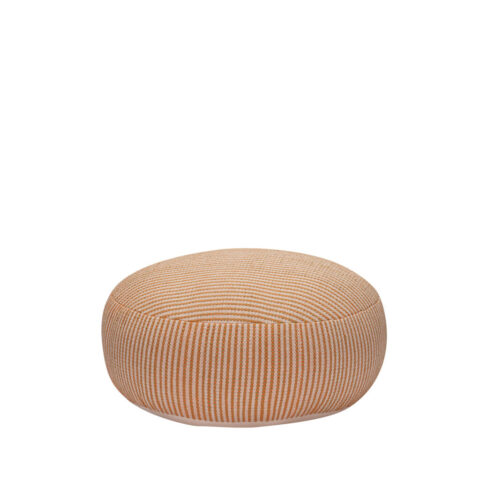 Mochi Pouf Sandfarben/ Multifarben