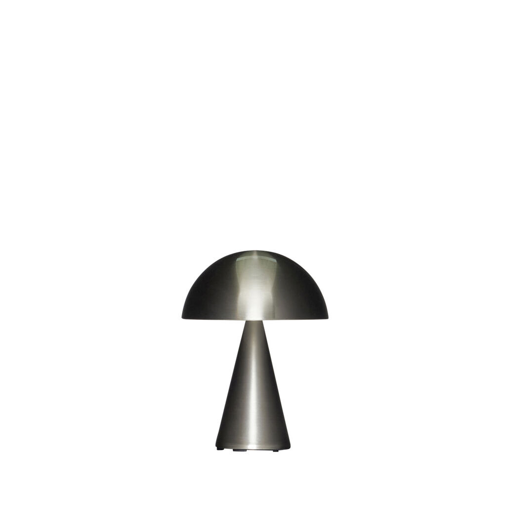！t12t9y5m7n7！【ほぼ未使用】MEYER HIGH Mush Portable Lamp Nickel - Hübsch