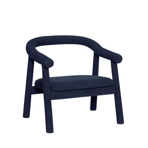 Ouli Lounge Chair Dark blue