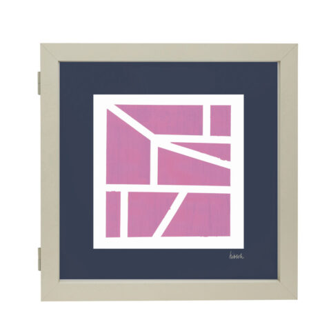 Plex Rahmen 50x50 Sandfarben