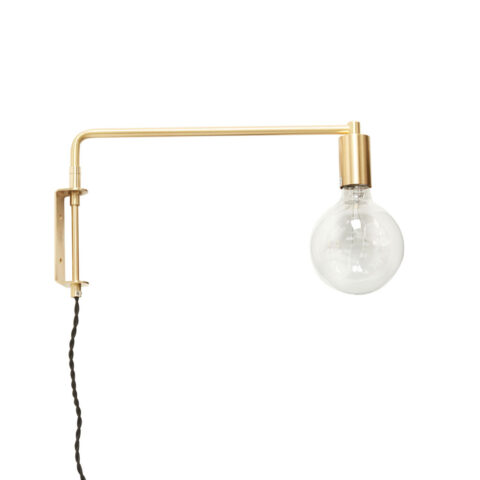 Pyke Wall Light Brass