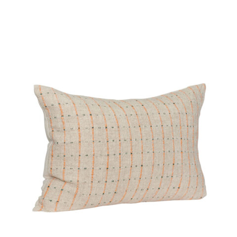 Rhythmic Kissen Beige/Orange/Schwarz