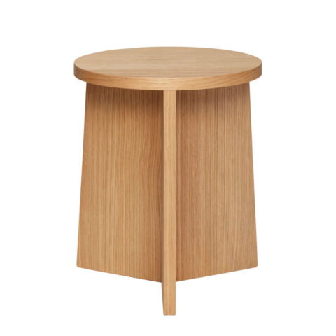 Split Hocker Naturfarben