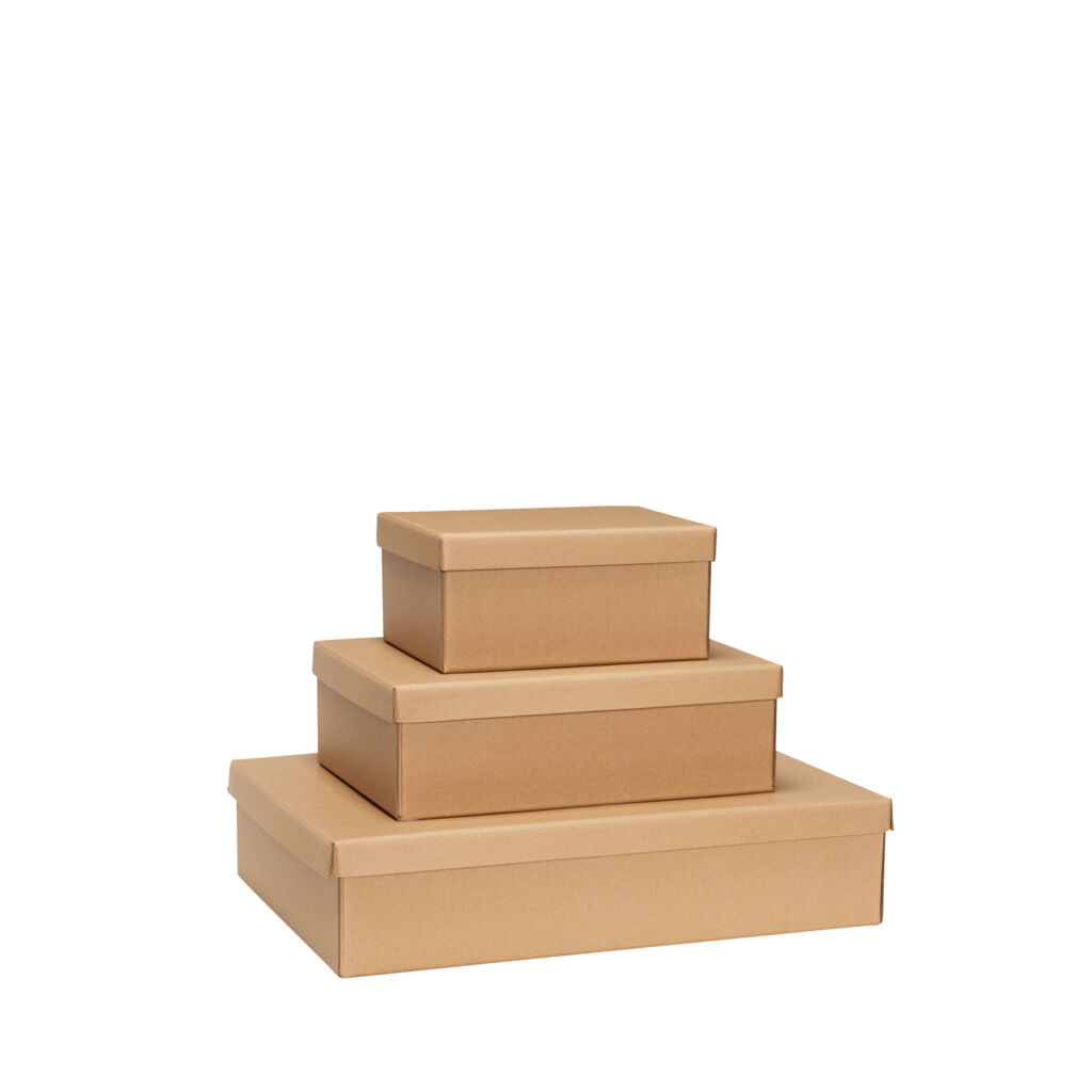 Storeit Storage Boxes Natural (set of 3) - Hübsch