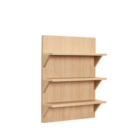 Straight Shelf Unit Natural