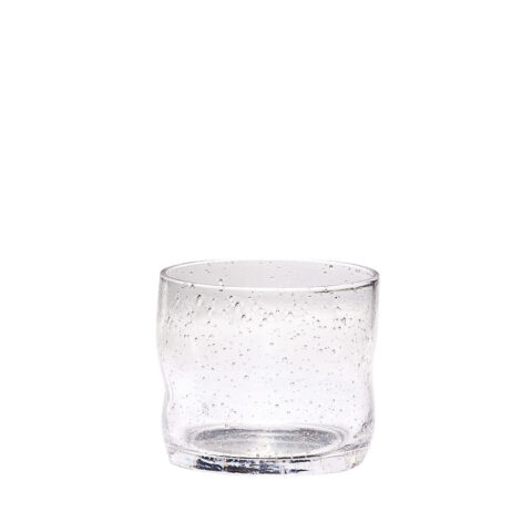 Sui Drinking Glass Bubbles Clear