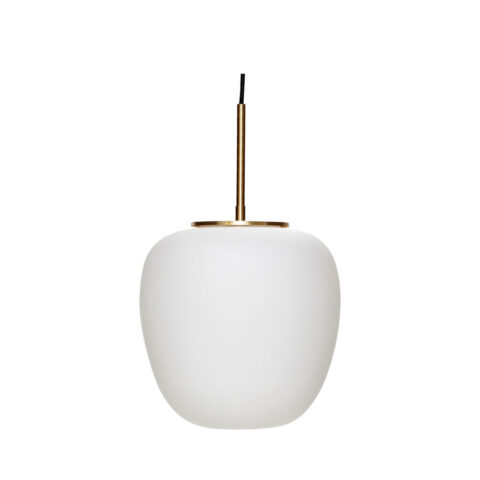 Muse Pendule Ø25 Blanc