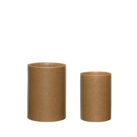 Edna Pots Marron (set de 2)